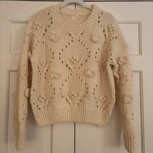 Dreamers by Debut Off White Sweater